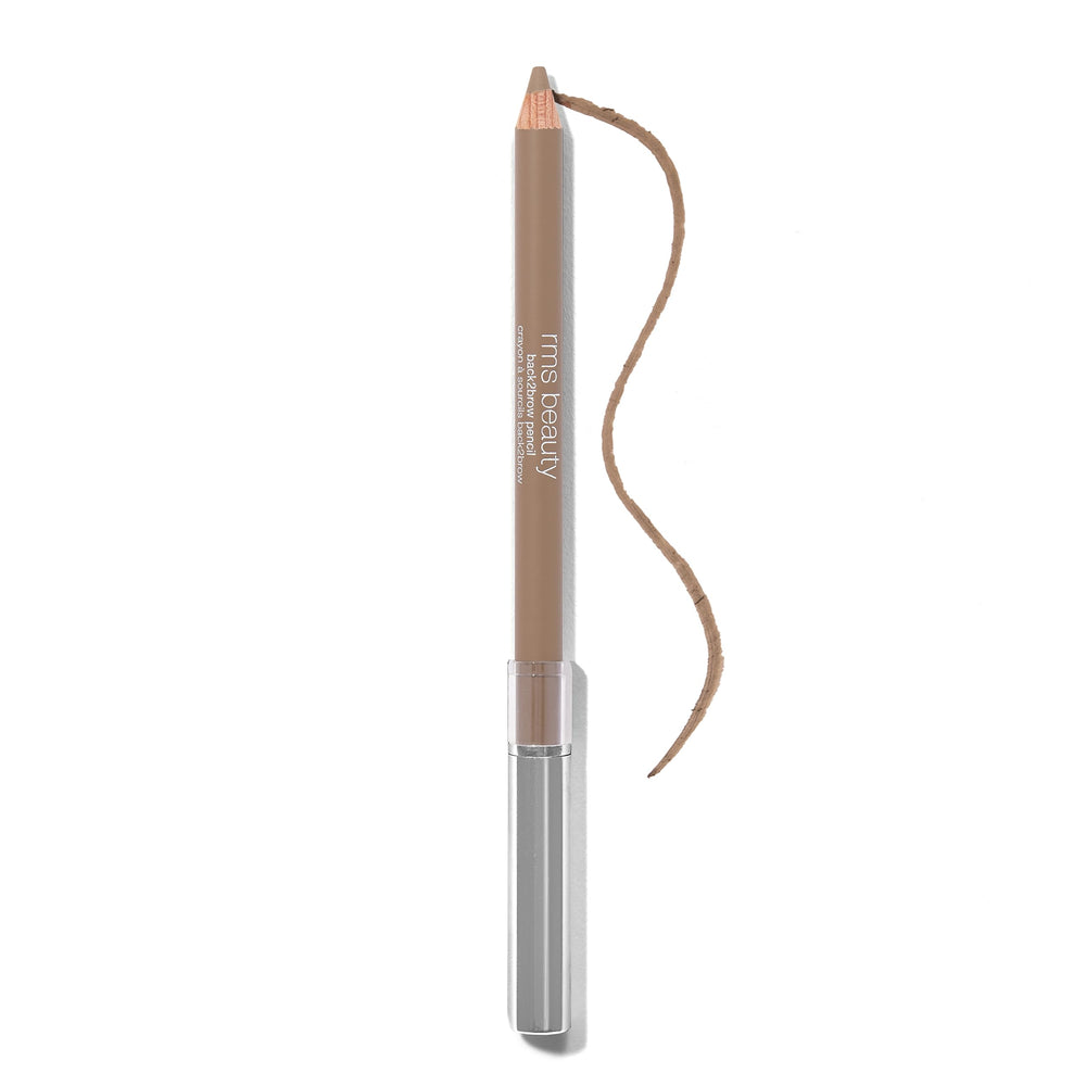RMS Beauty Back2Brow Crayon imperméable pour des traits naturels et durables.