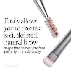 RMS Beauty Back2Brow poils synthétiques véganes, idéal pour une application sans cruauté.