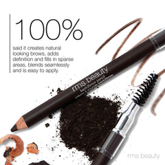 RMS Beauty Back2Brow couleur longue tenue et application durable.