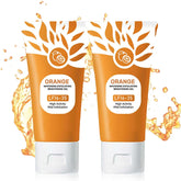 RnemiTe-amo Gel exfoliant à enzymes d'orange pour le visage, exfolie en douceur les impuretés.