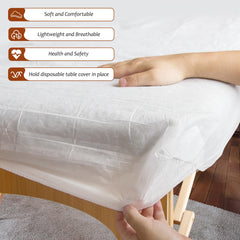 Housse de table massage jetable rngwaper respirante pour plus de confort