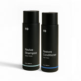 Ro Revive shampoing bouteille clarifie le cuir chevelu et apporte du volume
