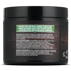 Rocky Mountain Barber Crème Fibre Cheveux Homme - Texture légère pour coiffage sans gras.