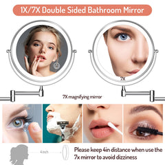 Miroir Rocollos pivotant à 360°, angle personnalisé pour un alignement parfait.