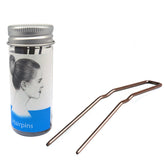 ROCST épingle en U noir, 3 pouces, maintien fiable pour chignon.