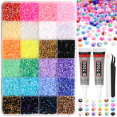 RODAKY kit strass résine AB 3mm sur boîte acrylique pratique