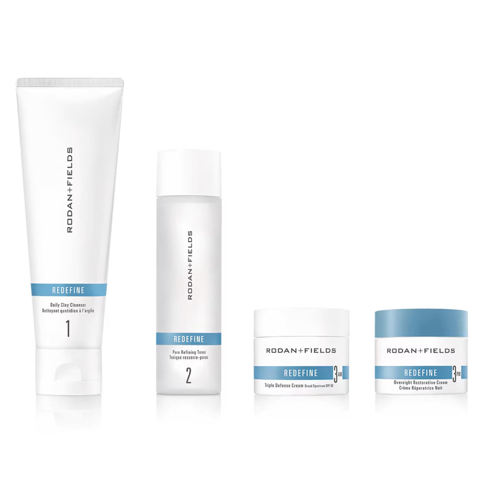 Rodan + Fields nettoyant argile-masque purifiant et affinant le grain.