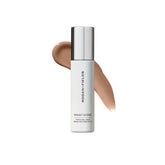 Rodan + Fields Radiant Defense flacon SPF30 sable, protection légère et teint unifié.