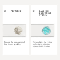 Texture crème légère du sérum Redefine pour hydratation douce.