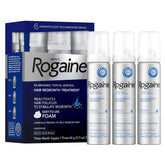 Rogaine Mousse 5% pour homme, flacon élégant, sans parfum.