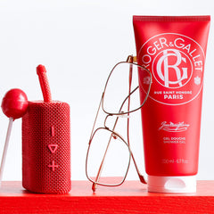 Texture veloutee du gel douche Jean Marie Farina de Roger & Gallet