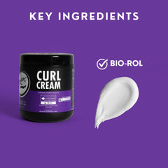 Rolda Curl Cream sans alcool et parabènes, soin léger sans résidu.