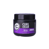 Rolda Curl Cream sur bouteille: soin léger qui définit les boucles sans effet lourd.
