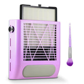 Rolokit aspirateur pour ongles avec aspiration puissante de 80W, espace de travail propre.