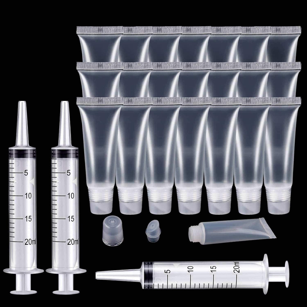 Rolybag ensemble de tubes à brillants à lèvres 10 ml prêts pour créations maison