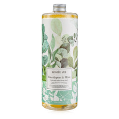 ROMIIE ZOI Savon Mousse pour Mains: Bouteille-mousse-main eucalyptus-menthe pour un lavage frais et efficace.