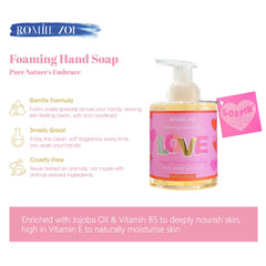 ROMIIE ZOI Texture mousseuse luxueuse pour une sensation douce sur les mains.