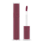 rom&nd Blur Fudge Tint 07 Cool Rose Up sur lèvres, application fluide et couleur veloutée.
