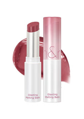 rom&nd Glasting Melting Balm 07 Mauve Whip – emballage élégant et pratique à emporter