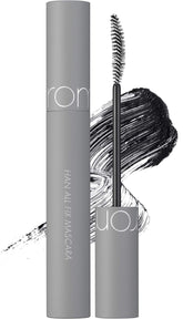 rom&nd HAN ALL FIX MASCARA L01 – Noir longue tenue avec brosse courbée