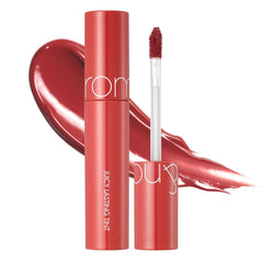 rom&nd Juicy Lasting Tint JUJUBE en flacon, couleur naturelle et durable pour les lèvres.