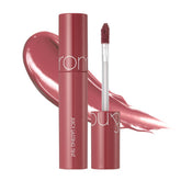 romnd Juicy Lasting Tint n°18 Peche epicee flacon, rendu naturel et durable