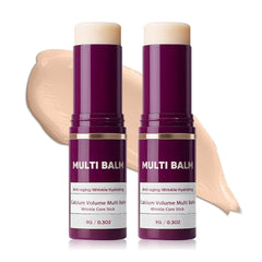 rooroopet Calcium Multi Balm pour le visage, application douce et hydratante.