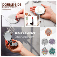 Miroir Roowest compact avec ouverture à 180 degrés pour un ajustement confortable.