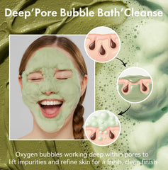 Roseblem application-visage couche fine et uniforme du masque.