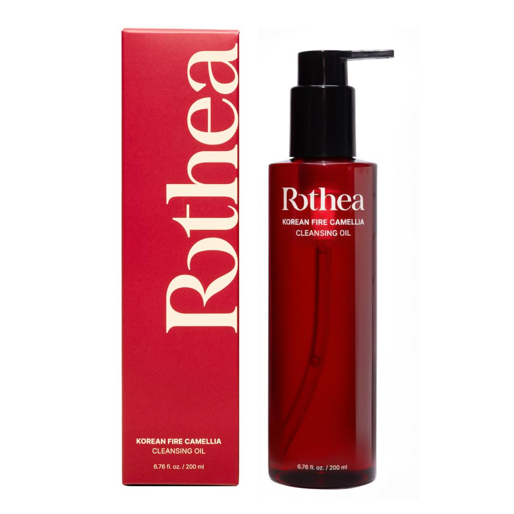 Rothea huile nettoyante Camélia de Feu – bouteille prête pour un soin doux
