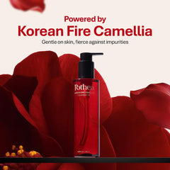 Rothea huile Camélia de Feu – texture huile soyeuse prête à fondre sur la peau