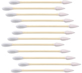 Rouceyxin coton-bambou tête ronde, précision délicate pour maquillage et soin.