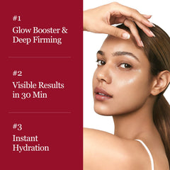 ROUND LAB Camellia Collagen Mask – gel hydrogel rose épouse le visage et hydrate.