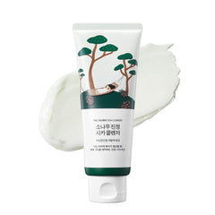 ROUND LAB Pine Calming Cica Cleanser bouteille, idéal pour une routine quotidienne du visage.