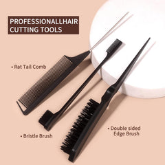ROVDI brosse bois sanglier pour lissage et volume léger.