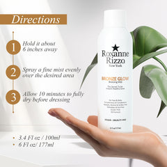 Roxanne Rizzo Bronze Glow teinte naturelle se fond sur la peau