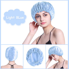 ROYBENS bonnet de nuit satin taille unique, confort toute la nuit