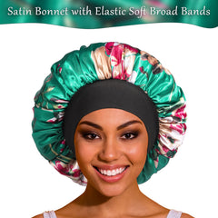ROYBENS bonnet satin qualité premium, douceur soyeuse et protection des cheveux.