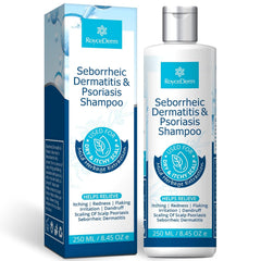 Roycederm Shampoo Bouteille: soin capillaire efficace pour cuir chevelu sensible.