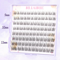 Bandes cils coton fines Ruairie pour un ajustement confortable