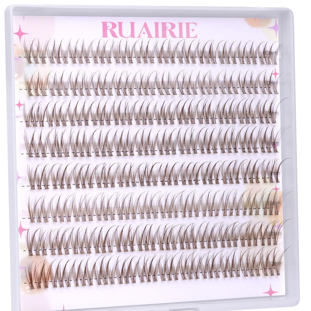 Ruairie Clusters bruns emballage pratique pour démarrage rapide du maquillage