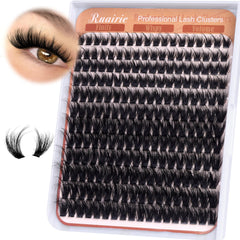 Ruairie cils-grappes effet plume 8mm pour un volume naturel.