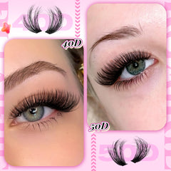 Ruairie colle cils 2-en-1 noire 5 ml pour fixation durable.