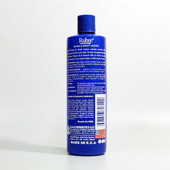 Lotion RUBEE Corps hydratation intense, peau plus douce après usage.