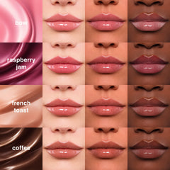 Application douce du brillant Lèvres Ruby et Millie au peptide