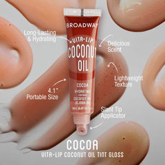 Gloss Ruby Kisses Broadway Vita-Lip brillance longue durée sur lèvres