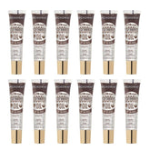 Ruby Kisses Broadway Vita-Lip Gloss with coconut oil in 12-pack for rich hydration