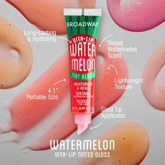 Ruby Kisses Broadway Vita-Lip gloss pink-subtil, couleur discrète et fini brillant durable.