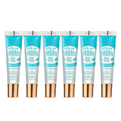 Ruby Kisses Broadway Vita-Lip Gloss clarite argan pack 6: hydratation durable pour lèvres douces.