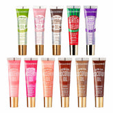 Ruby Kisses Broadway Vita-Lip gloss sur flacon brillant, brillance durable.